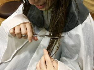 GUEST　BOBから２年間伸ばしてロングヘアに！！そして再びBOB～