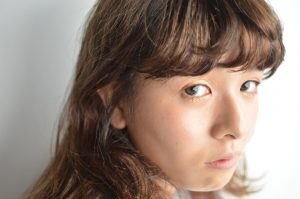 部分パーマ　前髪。。。