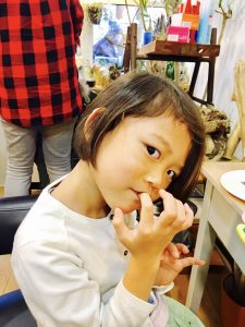 ワンレンキッズカット(๑˃̵ᴗ˂̵)