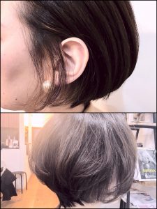 BOBの表面にレイヤー入れると春っぽい～