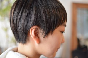 キッズでもスタイリングが簡単なショート