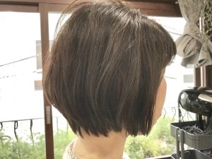 バッサリとスタイルチェンジが増える時期です～ＢＯＢ～