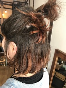 Hinaちゃん、チャッキーみたいな色になりました～