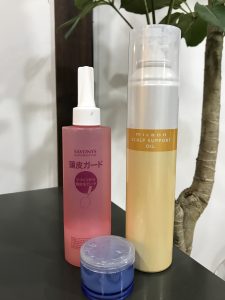 頭皮の保護もしっかり！！