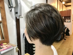 １０年以上担当させてもらってても意外に初めてのショートでした～