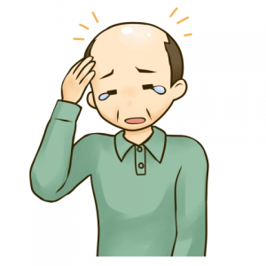 肩こりでハゲる！？