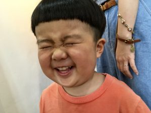 コボちゃんでポニョのソウスケなキッズカット