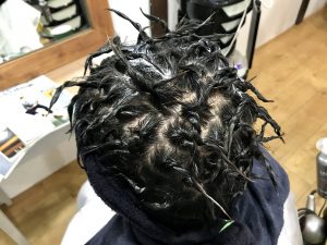 メンズのツイストパーマ、イケてます！