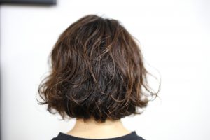 ＢＯＢに柔らかくパーマを。コテやアイロンじゃなくてパーマでしか出せない質感◎