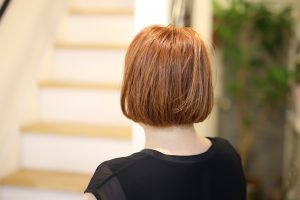 オレンジボブ◎　オレンジおススメです！