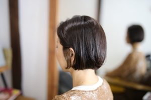 バッサリ！ツヤッと”ミニボブ”も人気です！