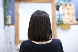 半年前にいれたハイライトがまだまだ活躍中◎