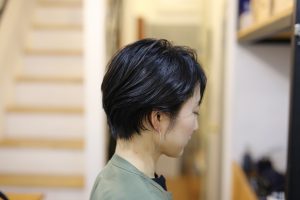 バッサリと短くカットするお客様が増えてきました～　大人ショート◎