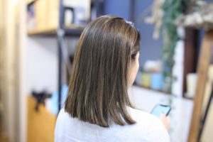 春カラー、ハイライトで透明感をより演出！