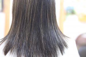 巻いても巻かなくてもハイライトで素敵に仕上げます