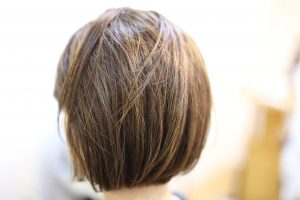 ハイライトを増やして夏仕様に◎