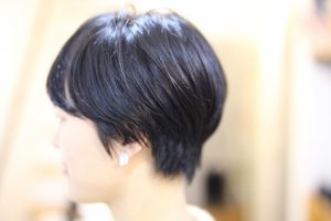 何年振り？？前髪つくって、マッシュショートに！