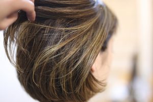 春カラー、ハイライトで透明感をより演出！