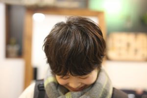 卒業おめでとうございますm(__)m　初めてのカラーって意外に難しいんです！