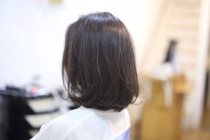 ADMIOカラーの新色”tear”で暗めの髪色にTONE DOWNするとこんな感じです