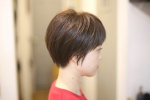 何年振り？？前髪つくって、マッシュショートに！