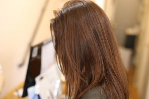 だんだんと暖色系のオーダーが多くなってきました◎オレンジブラウン◎