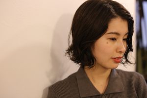 BOB×毛先だけパーマ◎