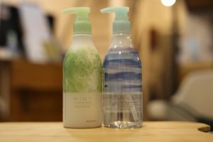 今年は例年よりも早く”ミントシャンプー”始めました！