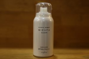髪の毛も肌も手軽にUV対策◎　『ＭＩＥＵＦＡ』