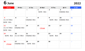 2022 ～June～