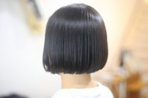 ネイビー×BOB◎　一気にイメチェンしました。